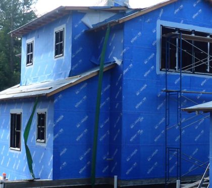Henry Blue Skin house wraps