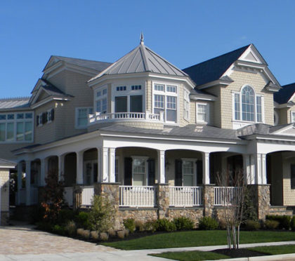 Intex exterior railing
