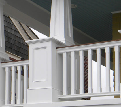 Intex exterior railing
