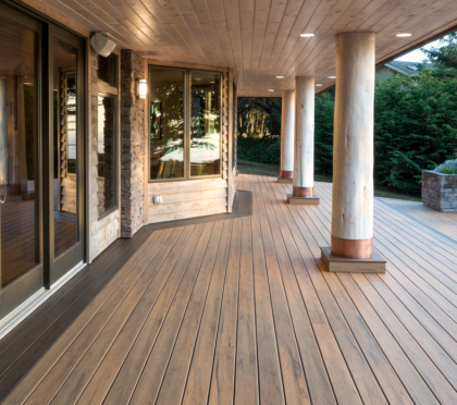 Timbertech wood deck designs